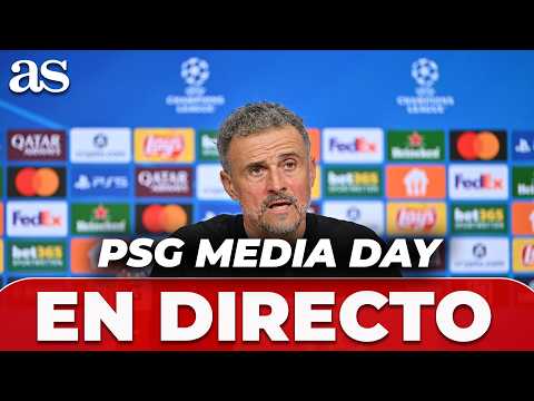MEDIA DAY del PSG antes de la FINAL de CHAMPIONS | Luis Enrique habla del PSG - Arsenal thumbnail