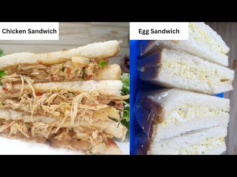Chicken Sandwich Recipe | korean sandwich | Chicken Sandwich banane ka tarika | Egg Sandwich Recipe thumbnail