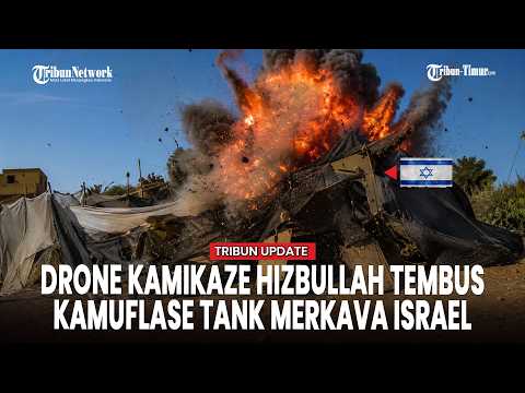 Hizbullah Pamer Momen Serangan Drone FPV, Dua Tank Merkava Israel di Rachaf Hancur thumbnail