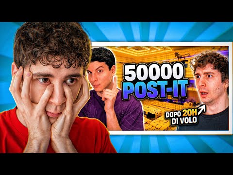 REAGISCO alla MIA CASA RICOPERTA da 50.000 POST-IT thumbnail