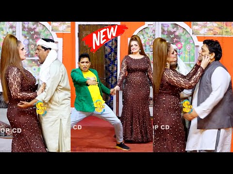 Amjad Rana and Imran Shoki | Khubsurat Kaif | Azeem Vicky | New Stage Drama | Dil Da Boha #punjabi thumbnail
