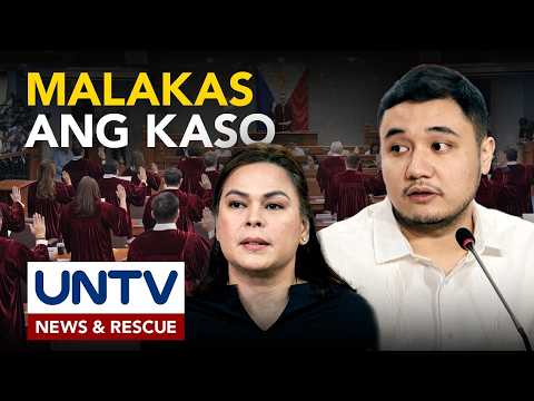 Tugon ng kampo ni VP Sara sa articles of impeachment, nagpapatunay na malakas ang kaso thumbnail