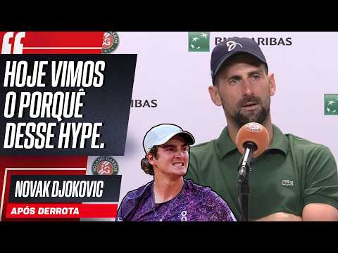 COLETIVA! DJOKOVIC VÊ 'NÍVEL INCRÍVEL' DE JOÃO FONSECA EM VIRADA ÉPICA EM ROLAND GARROS! thumbnail