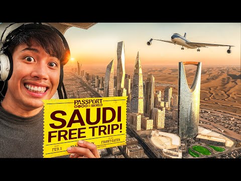 I Visited SAUDI ARABIA for FREE! | Saudi Series Ep.1 thumbnail