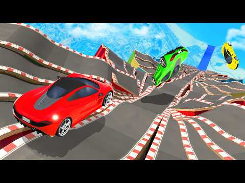IMPOSSIBLE Crusher Ramp Race In GTA 5... thumbnail