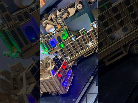 Miniatur SOUND SYSTEM Pawai takbir #kreatif #takbir #sound #horeg #lighting thumbnail