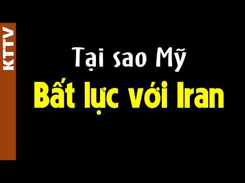 Tại sao Mỹ phải đổi chiến thuật tại Iran?? thumbnail