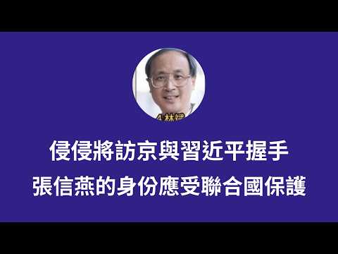 林松博士：侵侵將訪京與習近平握手、張信燕一月已經退出某組織並受聯合國保護 thumbnail
