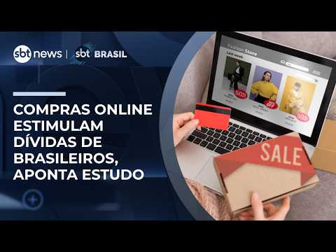 Compras online diminuem “dor de pagar” e estimulam dívidas de brasileiros, aponta estudo|#SBTBrasil thumbnail