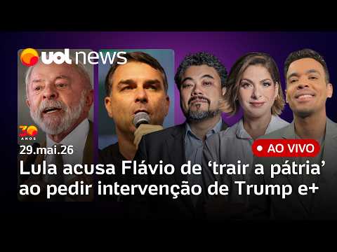 Lula acusa Flávio Bolsonaro de 'trair a pátria' ao pedir intervenção de Trump no Brasil; Fonseca e+ thumbnail