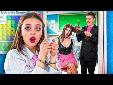 البقاء على قيد الحياة في المدرسة الأكثر صرامة للفتيات! فتاة سيئة تحولت إلى فتاة جيدة! thumbnail