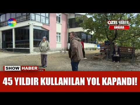 Komşusuna kızdı, yolu kapattı! thumbnail