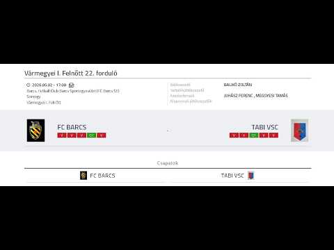 FC BARCS  -  TABI VSC thumbnail