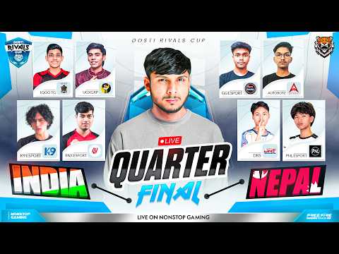 DOSTI RIVALS CUP QUARTER FINAL GRP-C 🔥 || FT - TG, K9, RNX, ABZ DRS   #iQOONeo10 #nonstopgaming thumbnail