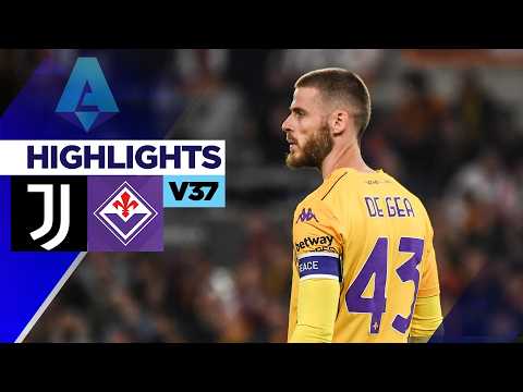 Highlights JUVENTUS vs FIORENTINA | De Gea siêu xuất thần gieo sầu cho cuộc đua C1 Juventus thumbnail