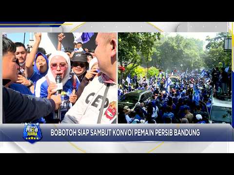 Keseruan Asran Shady Bersama Bobotoh, Teteh Ini Nekat Nitip Salam Ke Ramon! | Pawai Per5ib Juara thumbnail