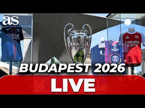 LIVE | ARSENAL & PSG FANS take over BUDAPEST ahead of the CHAMPIONS LEAGUE FINAL thumbnail