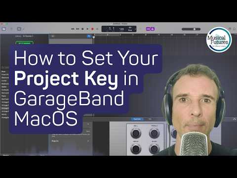 How to Set Your Project Key in GarageBand MacOS thumbnail