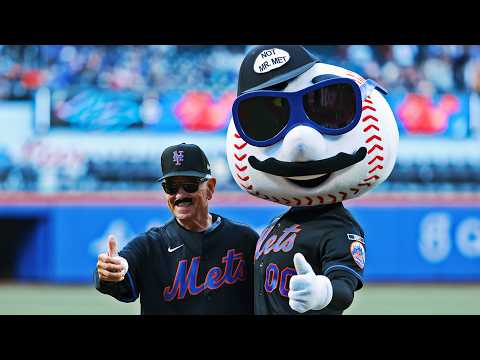 Bobby Valentine throws out the first pitch ... in disguise? 🥸 thumbnail