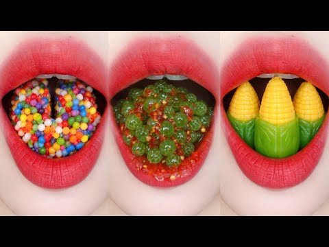 ASMR EMOJI FOOD EATING SOUND MUKBANG thumbnail