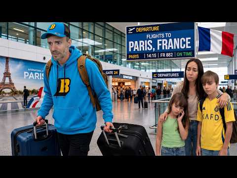 Tive que VIAJAR sozinho para a França 🇫🇷 thumbnail