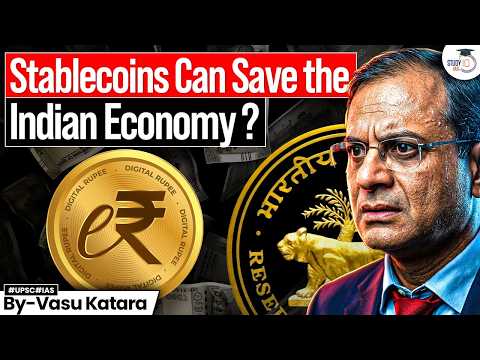 Why Stablecoins Matter for India Now? | RBI Governor’s Concern Explained | StudyIQ IAS thumbnail