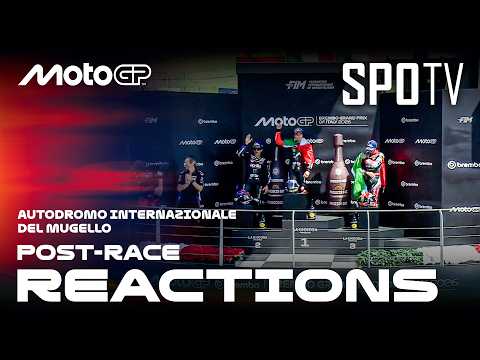What's on their minds? | Post-Race Reactions | Highlights | MotoGP™ Mugello thumbnail