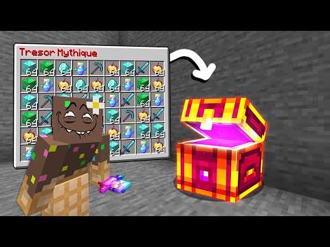 j'ai rajouté DES COFFRES CUSTOM ULTRA CHEAT sur mon Minecraft.. thumbnail