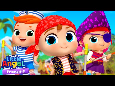 Compétition de mini-golf | Comptines avec Bébé Louis | Little Angel Français thumbnail