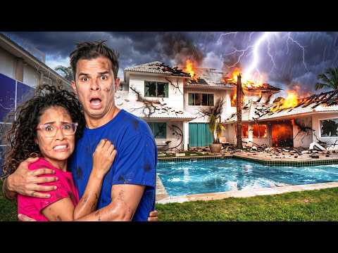 CAIU UM RAIO NA MANSÃO E DESTRUIU TUDO! thumbnail