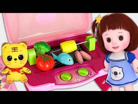 Baby Doli and mart shopping BBQ cooking thumbnail