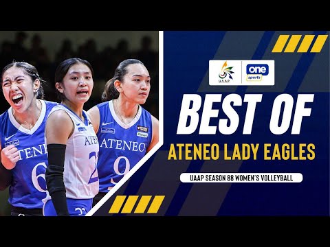 Best of Ateneo Blue Eagles’ HIGH-FLYING CAMPAIGN ? | UAAP SEASON 88 WOMEN’S VOLLEYBALL TOURNAMENT thumbnail