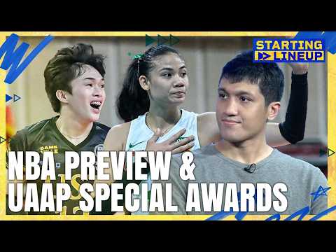 NBA Playoffs Preview & UAAP Volleyball Special Awards | STARTING LINEUP | FULL EPISODE thumbnail
