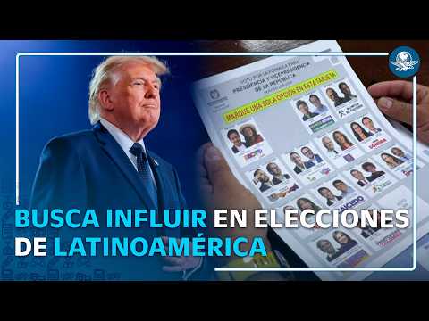 Injerencia de Trump marca elecciones en Latinoamérica y desata críticas thumbnail