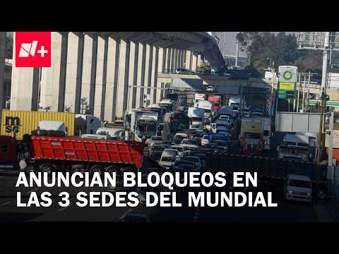 Transportistas y Agricultores anuncian bloqueos para la próxima semana en las Sedes Mundialistaa thumbnail