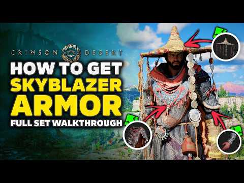 Crimson Desert How To Get Skyblazer Cloth Armor Guide (Full Set Walkthrough All Locations Guide) thumbnail