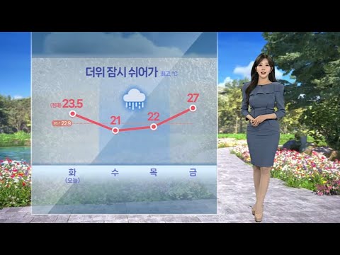 [날씨] 비 오며 기온 제자리…전국 곳곳 강풍 주의 / 연합뉴스TV (YonhapnewsTV) thumbnail