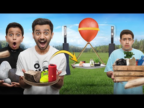 تحدي سقوط البالونه ( السرعة والتوتر ) !! thumbnail