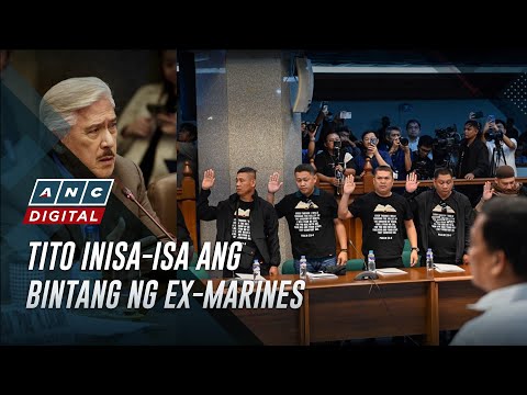 Point by point, Tito Sotto answers ex-Marines' claim he received flood control kickback | ANC thumbnail