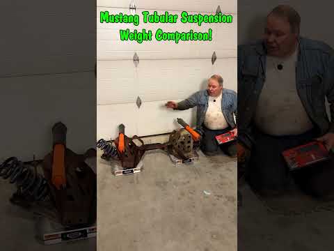 Mustang Tubular Suspension Weight Comparison thumbnail