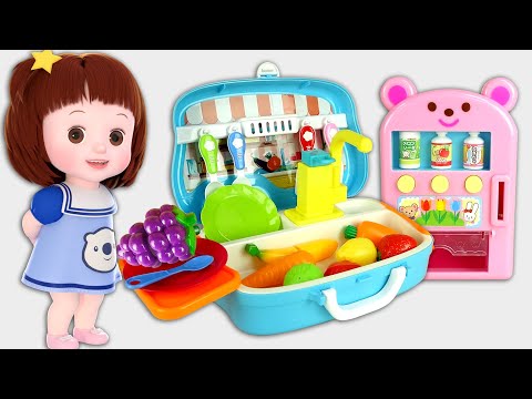 Baby Doli kitchen sink and drinks vending machine thumbnail