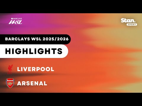 Liverpool v Arsenal | Highlights | Barclays Women's Super League 2025/26 thumbnail