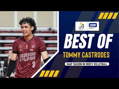Tommy Castrodes’ MOST EXPLOSIVE MOMENTS for UP ? | UAAP SEASON 88 MEN’S VOLLEYBALL thumbnail