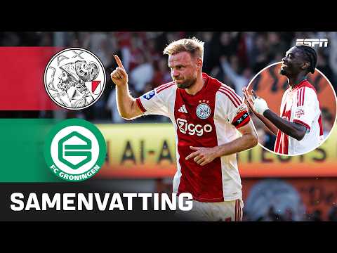 'MISTER 1-0' DAVY KLAASSEN SLAAT WEER TOE ? | Samenvatting Ajax - FC Groningen thumbnail