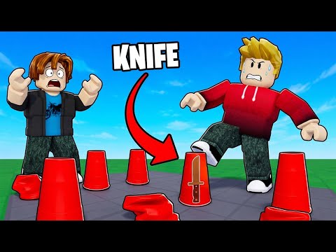 ROBLOX CHOP AND FROSTY PLAY THE DONT GET STABBED! thumbnail