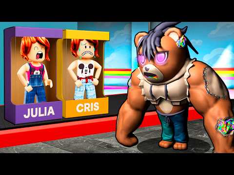 O URSO FORTÃO NA FÁBRICA DE BONECAS! (Dolly's Factory) thumbnail