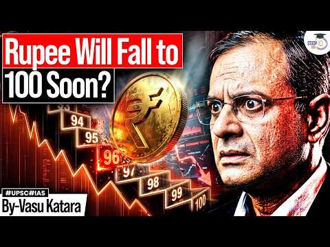 Rupee at Record Low! | Dollar vs Rupee: Is Indian Economy in Danger? | How RBI Saves the Rupee thumbnail