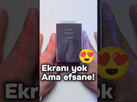 Ekranı olmayan Google Fitbit Air aldm! 😍 thumbnail