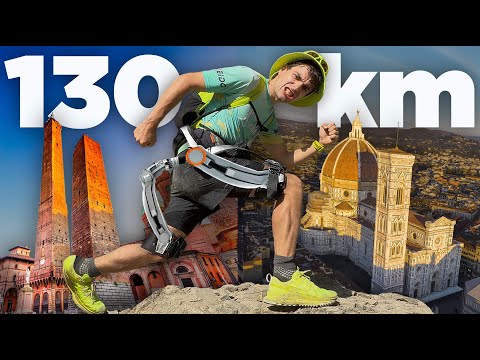 DA BOLOGNA A FIRENZE A PIEDI CON GAMBE ROBOT thumbnail
