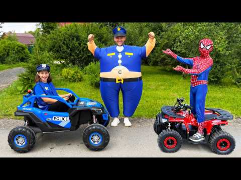 Superhero and kids police adventures with Sofia and Max thumbnail